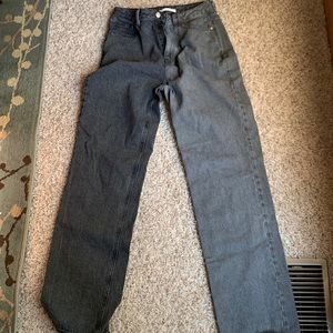 Two tone gray womens jeans. Great condition